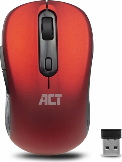 ACT AC5135 Wireless Egér - Piros