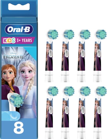 Oral-B Kids Elektromos Fogkefe fej Jégvarázs 2 mintás (8db)
