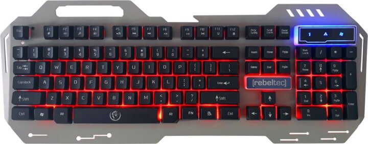 Rebeltec DISCOVERY 2 USB Gaming Billentyűzet - Angol (US)