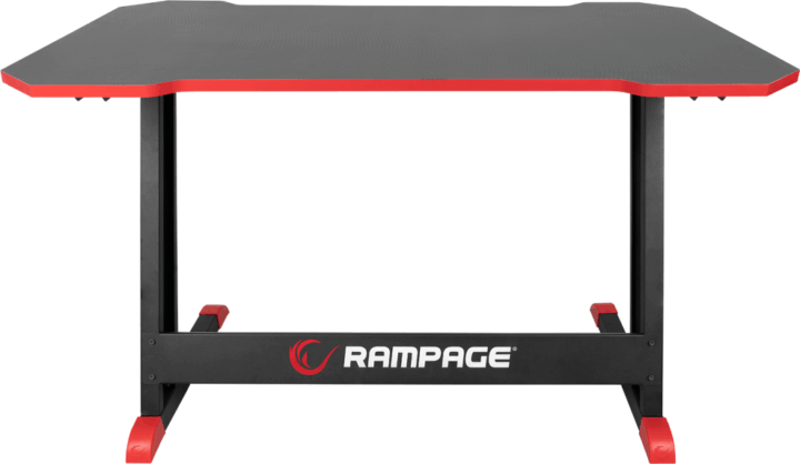 Rampage MR-01 Arena Carbon Gamer asztal - Fekete
