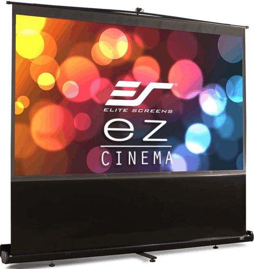 EliteScreens F80NWH 80" Vetítővászon állvánnyal (178x100 - 16:9) Matt fehér