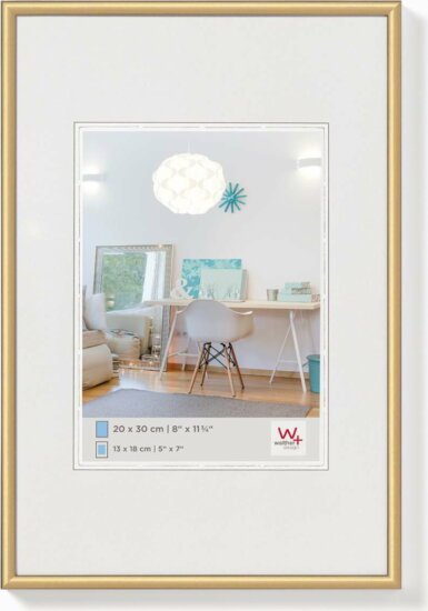 Walther KV824G New Lifestyle 19x25 Képkeret - Arany