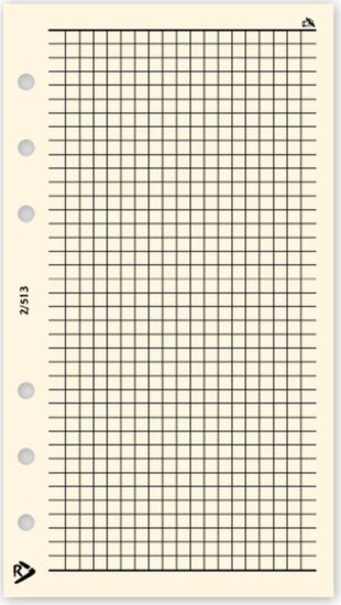 Realsystem 95x170mm Gyűrűs naptár betétlap