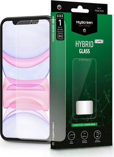 MyScreen Protector Hybrid Glass Lite Apple iPhone XR/iPhone 11 Edzett üveg kijelzővédő