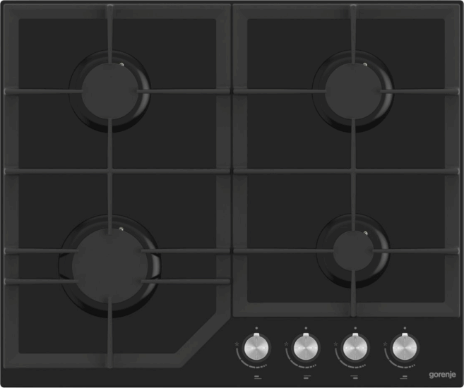 Gorenje GT641KB Gázfőzőlap - Fekete