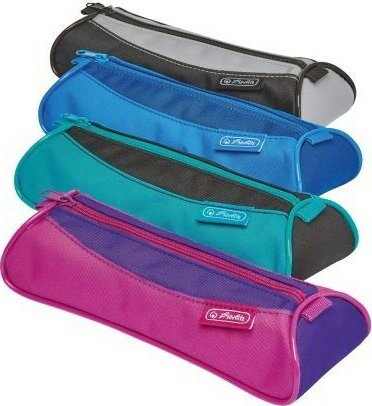 Herlitz Háromszög alakú tolltartó - Többfajta