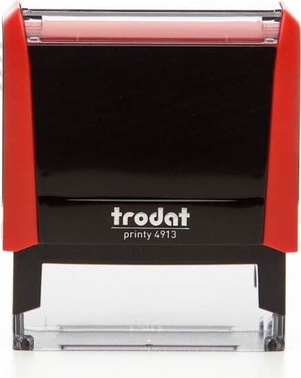 Trodat 4913 Printy 4.0 Szövegbélyegző - Piros