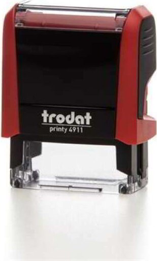 Trodat 4911 Printy 4.0 Szövegbélyegző - Piros