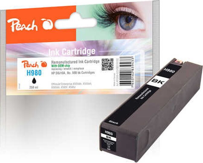 Peach (HP D8J10A 980) Toner Fekete