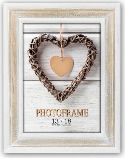 ZEP EZ557 Zacapa 18x23 Képkeret - Fehér/barna