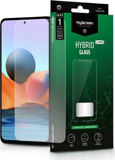 MyScreen Protector Hybrid Glass Lite Xiaomi Redmi Note 10 Pro/10 Pro Max Edzett üveg kijelzővédő