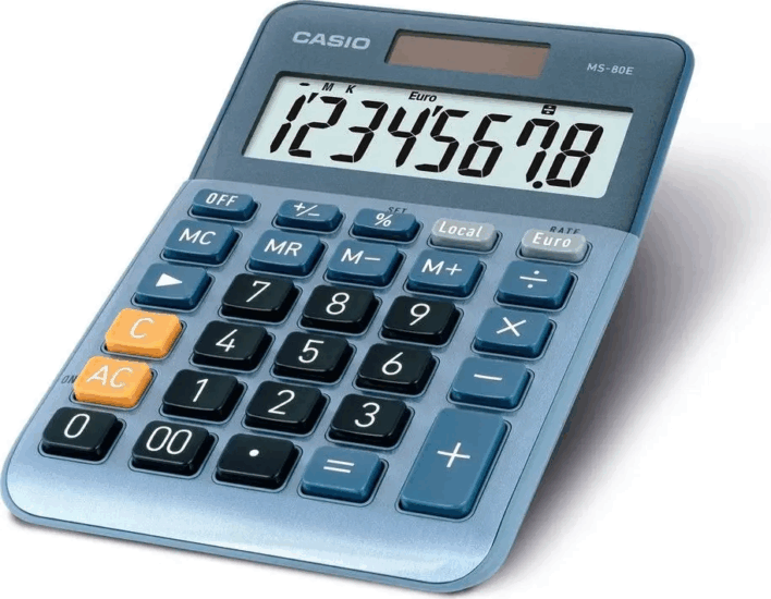 Casio MS-80E Asztali Számológép Casio MS-80E Asztali Számológép