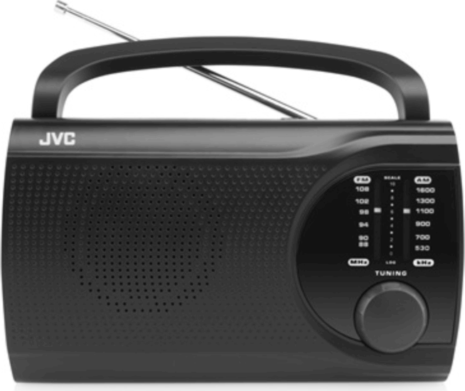 JVC RAE 321 Rádió - Fekete