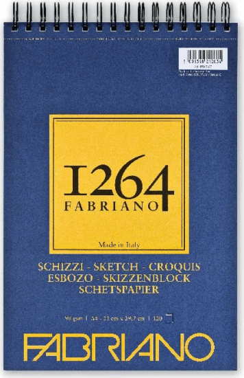 Fabriano Sketch 90g A4 120lapos spirálkötött rajz- és vázlattömb