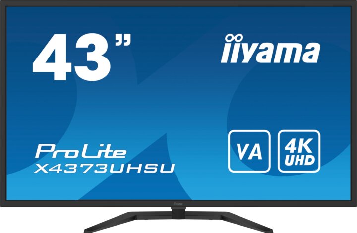 iiyama 43" ProLite X4373UHSU-B1 Monitor iiyama 43" ProLite X4373UHSU-B1 Monitor