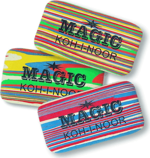 Koh-I-Noor Magic DP30 Kaucsuk radír ceruzához - Többfajta