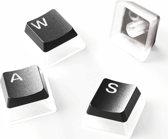 SteelSeries PRISMCAPS Keycap szett - Fekete (Angol) SteelSeries PRISMCAPS Keycap szett - Fekete (Angol)
