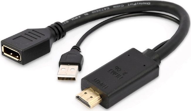 Cablexpert A-HDMIM-DPF-01 HDMI apa - DisplayPort anya Adapter Cablexpert A-HDMIM-DPF-01 HDMI apa - DisplayPort anya Adapter