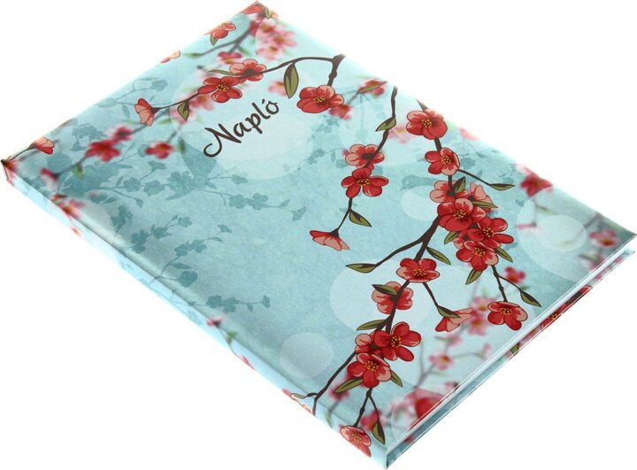 Realsystem Picture B5 Napló - Cseresznyevirág minta