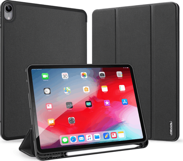 Nevox Vario Series Apple iPad Air Trifold tok - Bazaltszürke Nevox Vario Series Apple iPad Air Trifold tok - Bazaltszürke