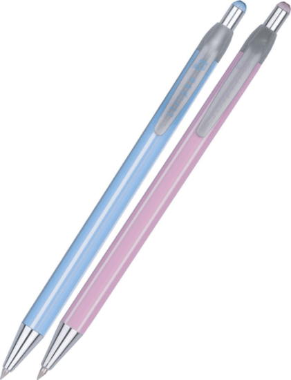 Spoko 118 nyomógombos golyóstoll - Kék (Többfajta) Spoko 118 nyomógombos golyóstoll - Kék (Többfajta)