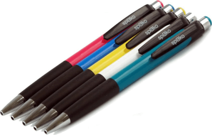 Spoko 112 Nyomógombos golyóstoll - 0.5mm / Kék (Többfajta) Spoko 112 Nyomógombos golyóstoll - 0.5mm / Kék (Többfajta)