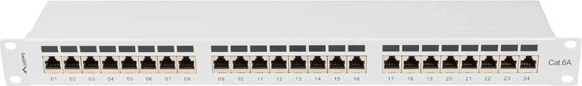 Lanberg PPSA-1024-S 19" Patch panel - 24 port Lanberg PPSA-1024-S 19" Patch panel - 24 port