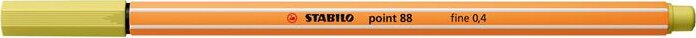 Stabilo Point 88 0.4 mm Tűfilc - Mustársárga