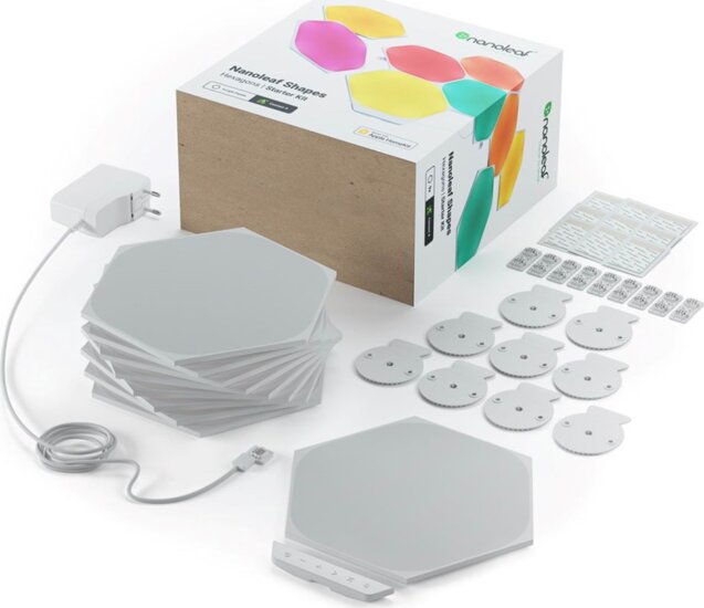 Nanoleaf Hexagons LED fénypanel készlet (9db)