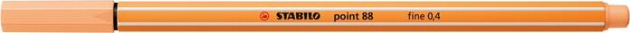 Stabilo Point 88 0.4 mm Tűfilc - Világosnarancs