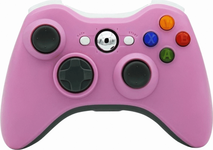 PRC Xbox 360 Vezeték nélküli controller - Rózsaszín