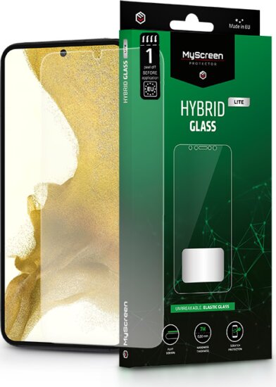 MyScreen Protector Hybrid Glass Lite Samsung Galaxy S22 Edzett üveg kijelzővédő