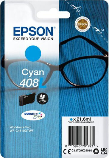 Epson 408L Eredeti Tintapatron Cián Epson 408L Eredeti Tintapatron Cián