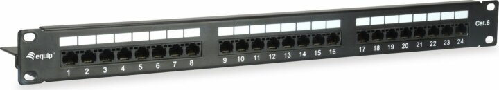 Equip 135425 19" Patch panel - 24 port