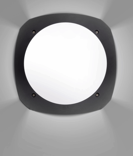 Fumagalli Stucchi 2000lm LED kültéri fali lámpa - Fekete