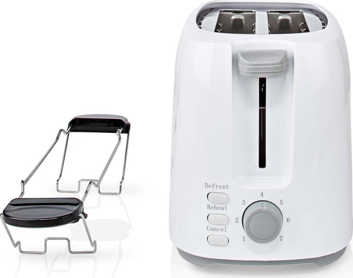 Nedis KABT250EWT Kenyérpirító - Fehér