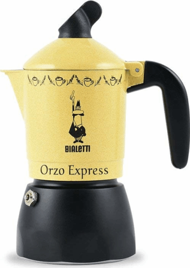 Bialetti 0002328/MR Orzo Express 2TZ Kotyogós kávéfőző - Sárga