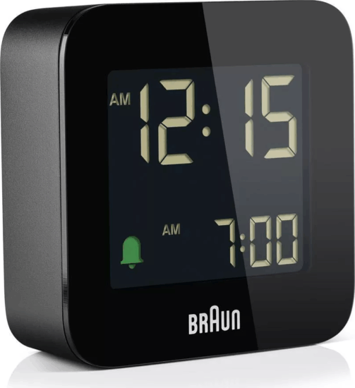 Braun BC 08 B-DCF Ébresztőóra - Fekete