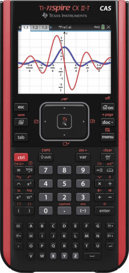 Texas Instruments TI Nspire CX II-T CAS Grafikus számológép Texas Instruments TI Nspire CX II-T CAS Grafikus számológép
