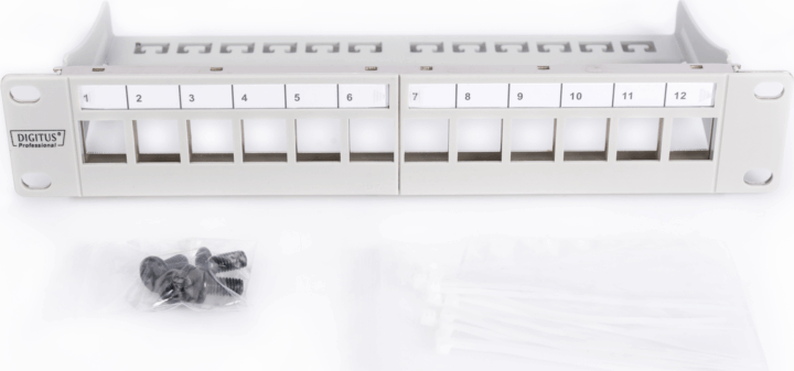 Digitus DN-91419 10" Patch panel - 12 port
