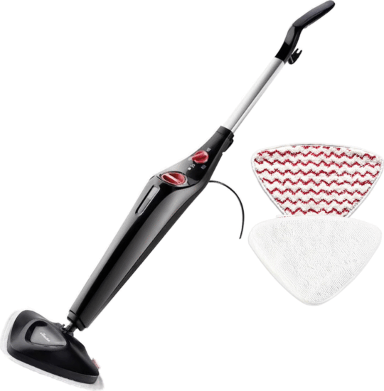 Vileda 168933 Steam Plus Gőztisztító készülék 1550 Watt - Fekete