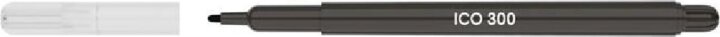 ICO "300" 1 mm Rostirón - Fekete