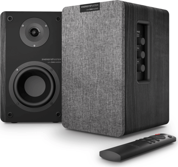 Energy Sistem Studio Monitor 4 Hi-Fi Hangfal pár 80 Watt - Fekete