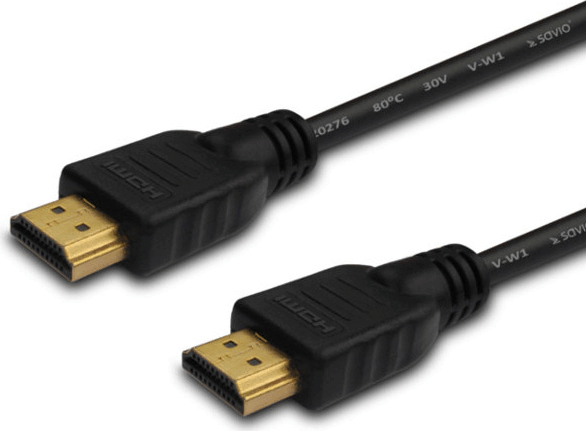 Savio CL-01 HDMI - HDMI kábel 1.5m - Fekete