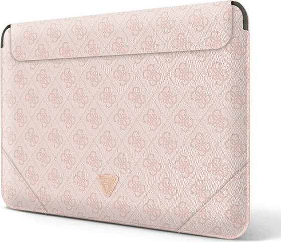 Guess 4G Uptown Triangle Logo 13" -14" Notebook Sleeve - Rózsaszín