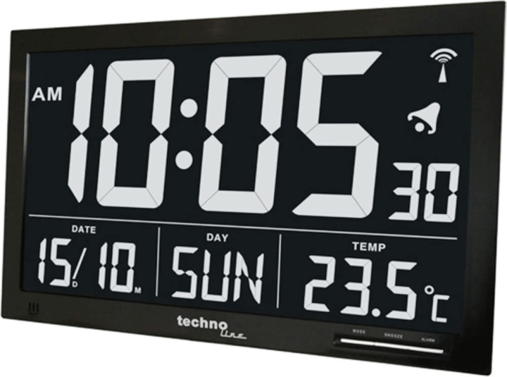 Technoline WS 8007 Ébresztő óra - Fekete Technoline WS 8007 Ébresztő óra - Fekete