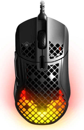 SteelSeries Aerox 5 USB Gaming Egér - Fekete