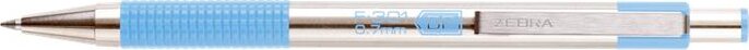 Zebra F-301 Nyomógombos golyóstoll - 0.24 mm/Kék (Kék)
