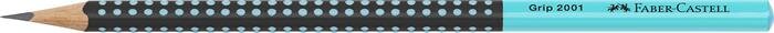 Faber-Castell Grip 2001 Háromszögletű "HB" Grafitceruza (Fekete/Türkiz)