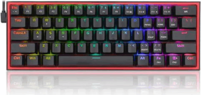 Redragon Fizz Pro K616 Mechanikus (Red Switch) USB/Wireless Gaming Billentyűzet - Magyar